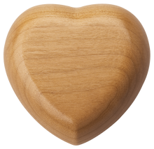 Heart-Shaped HeartFelt Wooden Keepsake Urn