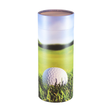 19th Hole Scattering Tube Cremation Urn with Brass Engraving Plate