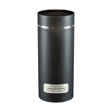 Silver Lining Scattering Tube Cremation Urn with Silver Engraving Plate