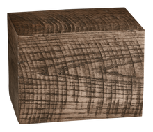 Weathered Barnwood Wooden Cremation Urn
