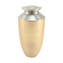 Monterey Bronze Custom Color Photo Aluminum & Brass Cremation Urn