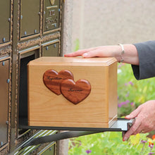 Saratoga Wooden Companion Cremation Urn