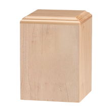 28 Cubic Inch Laser Engraved Pet Photo Wooden Cremation Urn