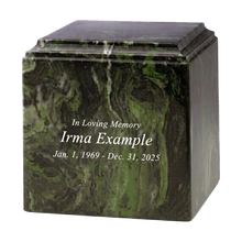 Glendale Cultured Marble Cremation Urn