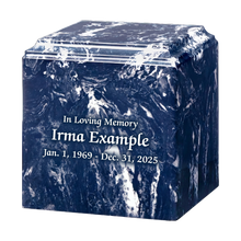 Berkshire Cultured Marble Cremation Urn