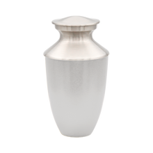 Pewter Monterey Aluminum & Brass Keepsake Cremation Urn