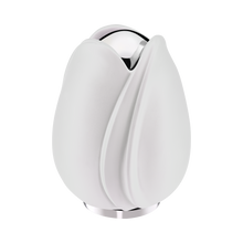 White and Silver Tulip Cremation Urn