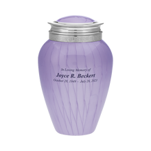 Lavender Pearl Blessing Cremation Urn
