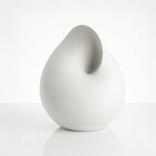White Soulful Shell Porcelain Cremation Urn