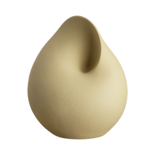 Yellow Soulful Shell Porcelain Cremation Urn