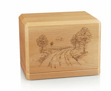 Road Home Wooden Cremation Urn