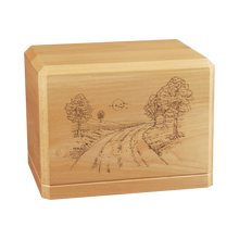 Road Home Wooden Cremation Urn