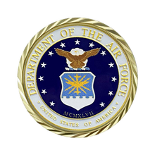 U.S. Air Force Texture Color Medallion