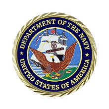 U.S. Navy Texture Color Medallion