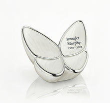 Pearl White Wings of Hope Keepsake Cremation Urn