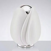 White and Silver Tulip Cremation Urn