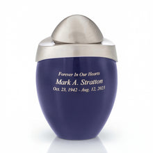 Blue Amore Keepsake Cremation Urn