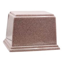 Ark Cultured Granite Cremation Urn for Ashes - Basilwood
