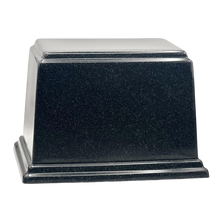 Ark Cultured Granite Cremation Urn for Ashes - Charcoal