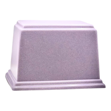 Ark Cultured Granite Cremation Urn for Ashes - Lavender