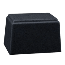 Ark Niche Cultured Granite Cremation Urn for Ashes - Charcoal