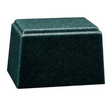 Ark Niche Cultured Granite Cremation Urn for Ashes - Emerald Green