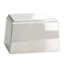 Ark Niche Cultured Granite Cremation Urn for Ashes - Frost