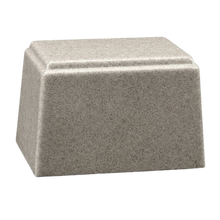 Ark Niche Cultured Granite Cremation Urn for Ashes - Misty Grey