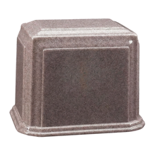 Millennium Companion Cultured Granite Cremation Urn for Ashes - Basilwood