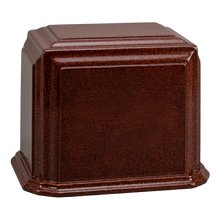 Millennium Companion Cultured Granite Cremation Urn for Ashes - Burgundy
