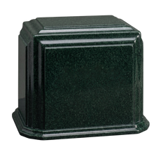 Millennium Companion Cultured Granite Cremation Urn for Ashes - Emerald Green