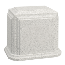 Millennium Companion Cultured Granite Cremation Urn for Ashes - Frost