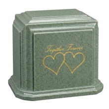 Millennium Companion Cultured Granite Cremation Urn for Ashes - Irish Mist