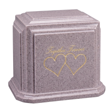Millennium Companion Cultured Granite Cremation Urn for Ashes - Lavender