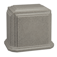 Millennium Companion Cultured Granite Cremation Urn for Ashes - Misty Grey