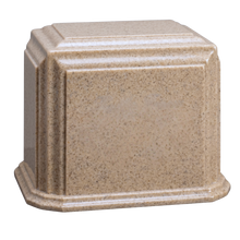 Millennium Companion Cultured Granite Cremation Urn for Ashes - Sand