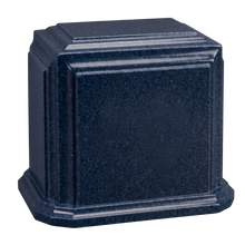 Millennium Companion Cultured Granite Cremation Urn for Ashes - Sapphire Blue