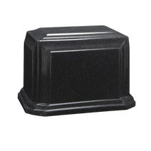 Millennium Cultured Granite Cremation Urn for Ashes - Charcoal