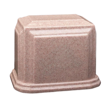 Millennium Cultured Granite Cremation Urn for Ashes - Rose