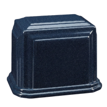 Millennium Cultured Granite Cremation Urn for Ashes - Sapphire Blue