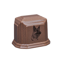 Millennium Cultured Granite Pet Cremation Urn - Basilwood