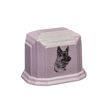 Millennium Cultured Granite Pet Cremation Urn - Lavender