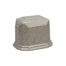 Millennium Cultured Granite Pet Cremation Urn - Misty Grey