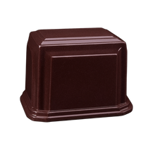 Millennium Cultured Granite Cremation Urn for Ashes - Burgundy