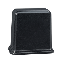 Tablet Cultured Granite Cremation Urn for Ashes - Charcoal