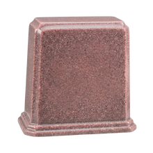 Tablet Cultured Granite Cremation Urn for Ashes - Rose