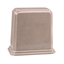 Tablet Cultured Granite Cremation Urn for Ashes - Sand