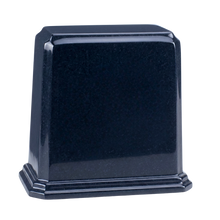 Tablet Cultured Granite Cremation Urn for Ashes - Sapphire Blue