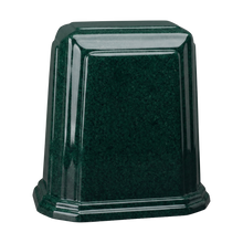 Tablet Millennium Cultured Granite Cremation Urn for Ashes - Emerald Green