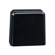 Tablet Niche Cultured Granite Cremation Urn for Ashes - Black